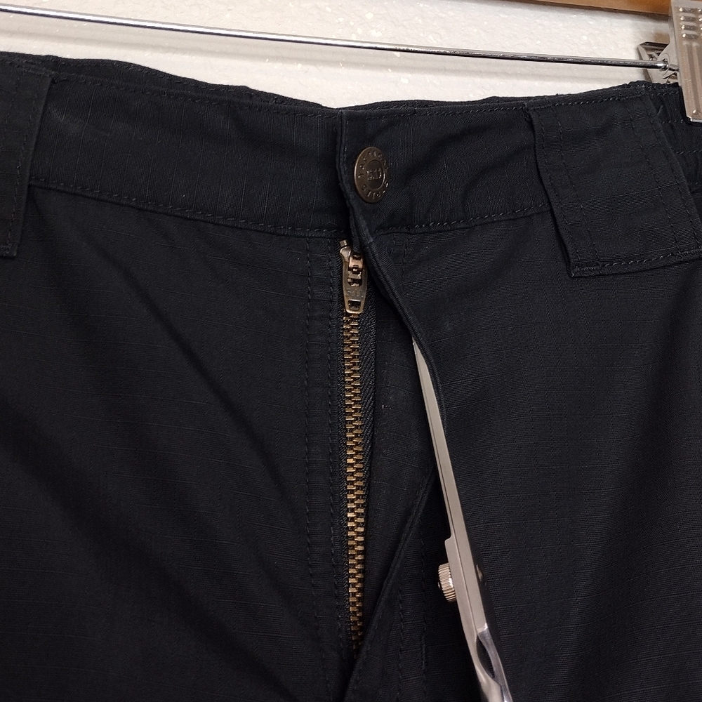 5.11 Tactical Women's Black Outdoor Work Utility Cargo Pants Sz 12 - Picture 7 of 13